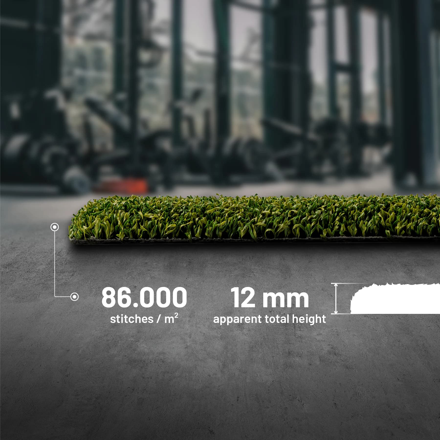 Valhalla One — 86 000 points/m² de densité et 12 mm de hauteur visible