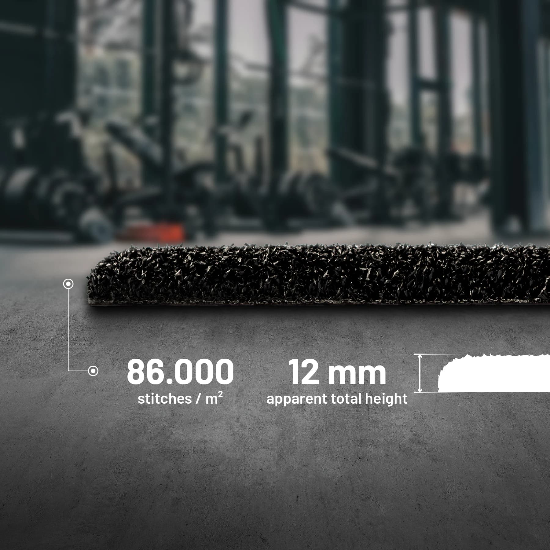 Valhalla One — 86 000 points/m² de densité et 12 mm de hauteur visible