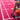 Piste de gazon haute performance avec marquage rose – Modèle Babylon One